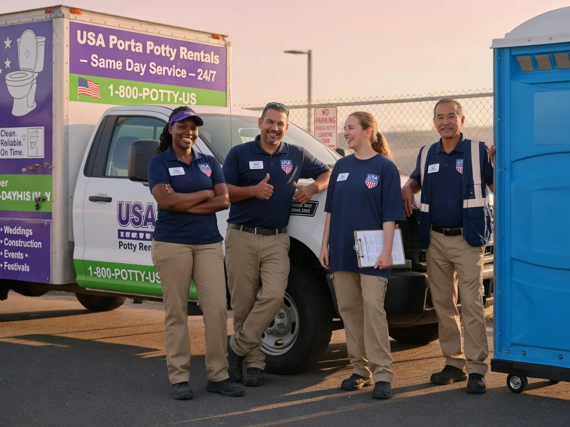 Porta Potty Rental company in Prather, CA